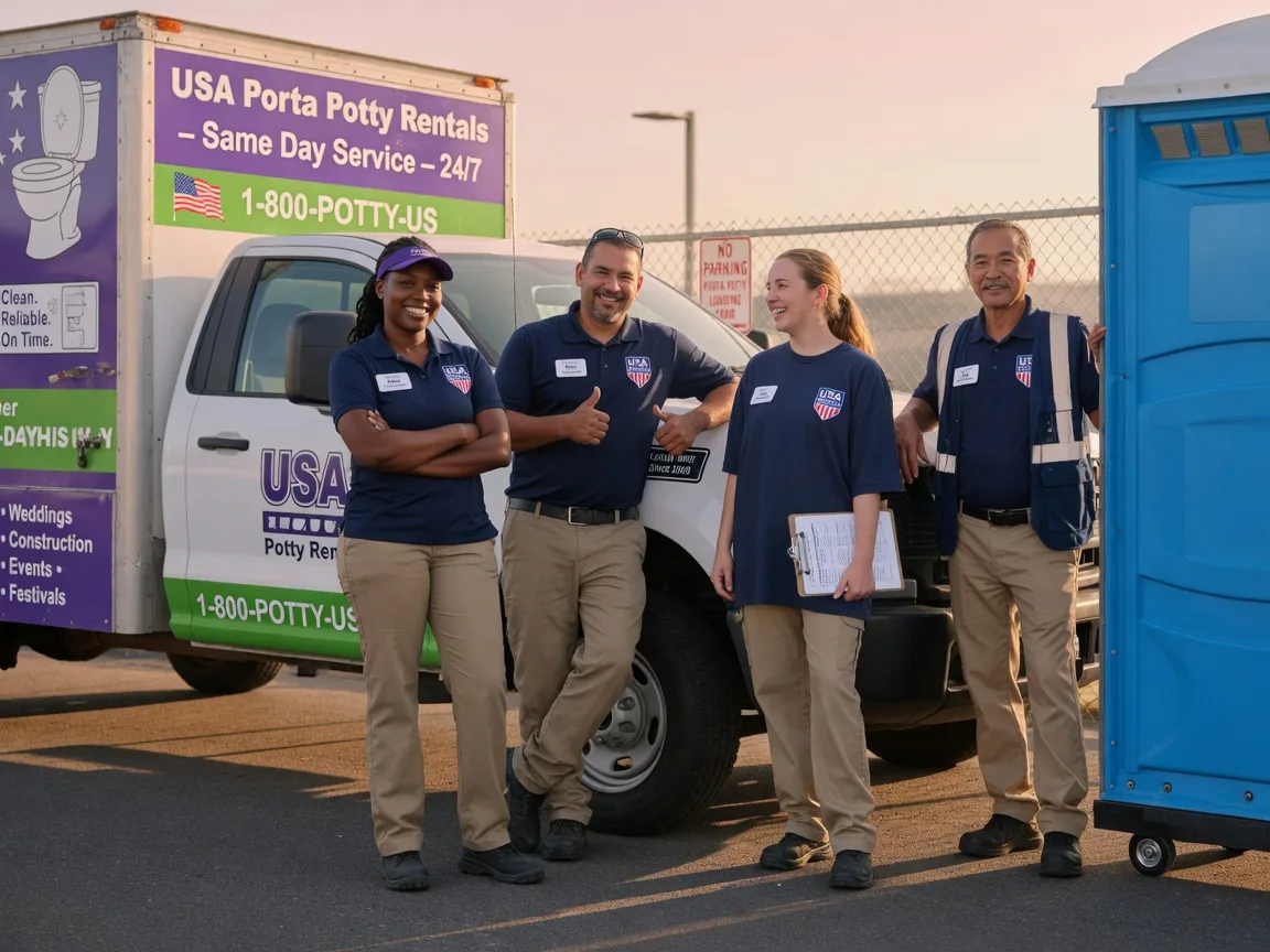 Porta Potty Rental company in Sidney, OH