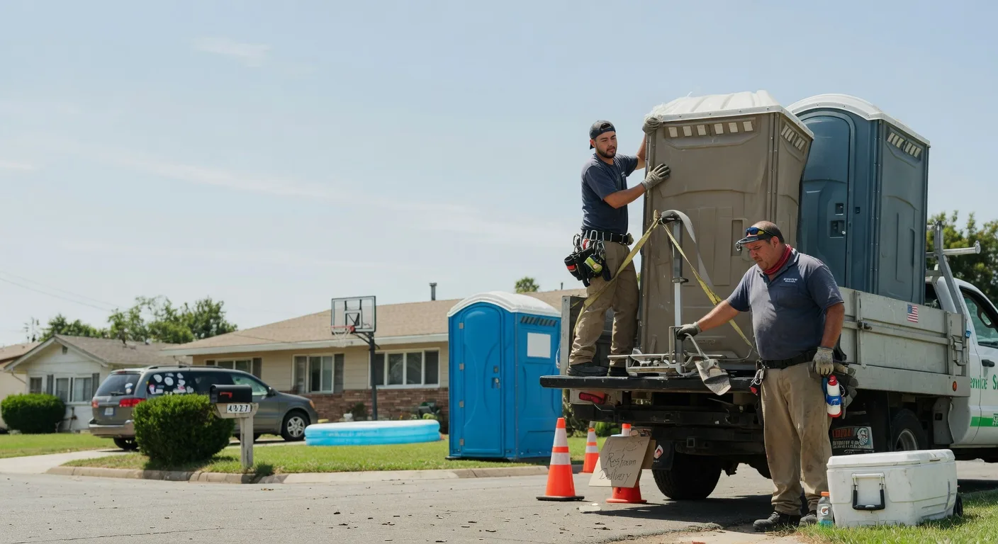 Porta Potty Rental in Sidney, OH near me